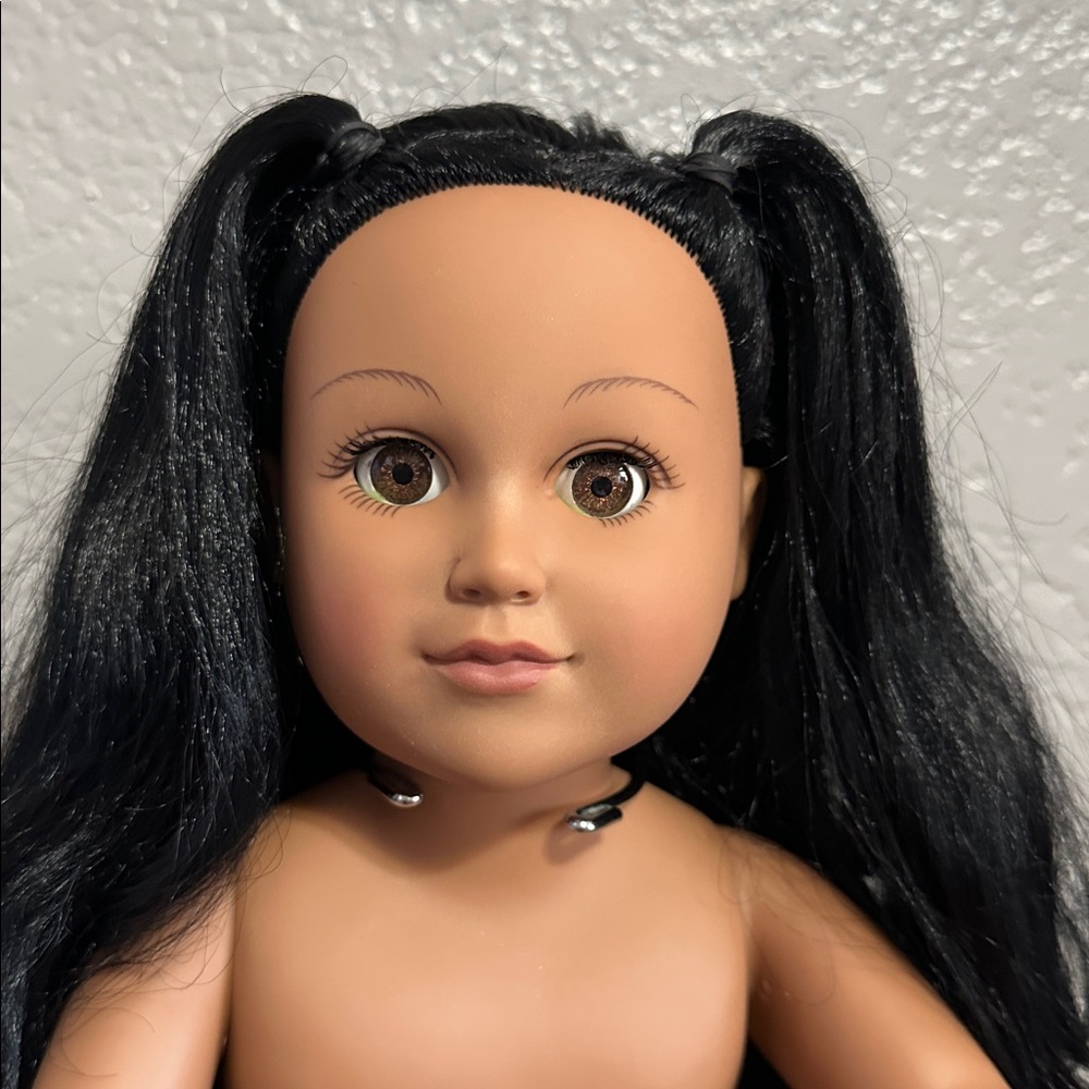 2013 My Life Cititoy 18”Doll Black Hair Brown Eyes - Picture 6 of 10
